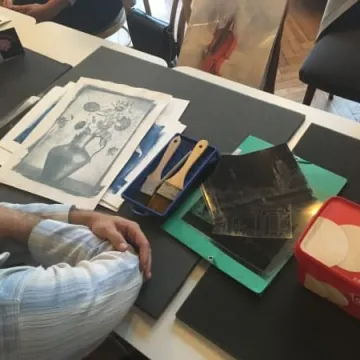 Warsztaty z cyjanotypii na 