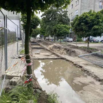 Jak postępują prace przy przebudowie ulicy Fabianiego?