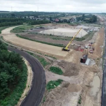 Postęp prac przy budowie autostrady A1