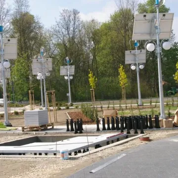 W Gomunicach trwa budowa nowego parku