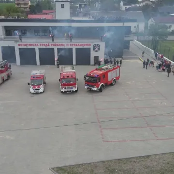 OSP w Strzałkowie do akcji wyjeżdża już z nowej strażnicy