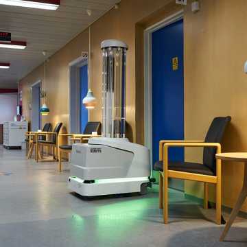 Robot UVD będzie dezynfekować radomszczański szpital