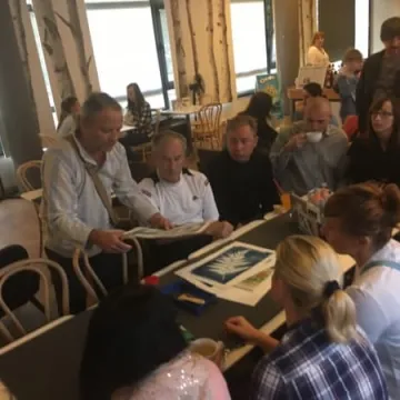 Warsztaty z cyjanotypii na 