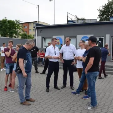 Kibice na meczu RKS Radomsko – Warta Sieradz