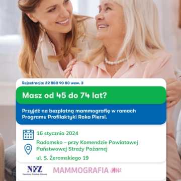 Badania mammograficzne w mobilnej pracowni LUX MED w styczniu
