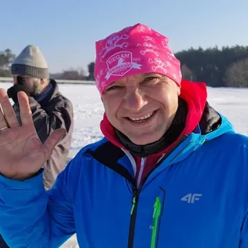 Walentynkowe morsowanie w Zakrzówku Szlacheckim