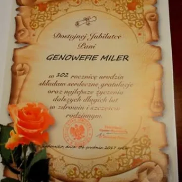 Urodziny najstarszej radomszczanki