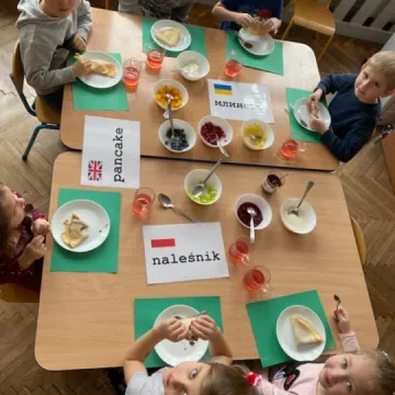 Dzień Naleśnika w PP nr 9 w Radomsku