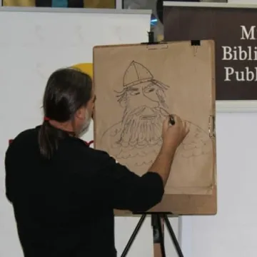 Niecodzienna lekcja historii w bibliotece