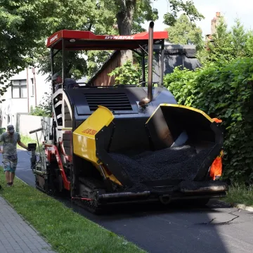 Prace drogowe na ulicy Lipowej w Radomsku dobiegają końca