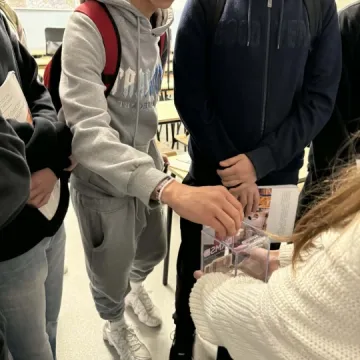 „Komórkomania” w ZSDiOŚ. Uczniowie i nauczyciele wsparli DKMS