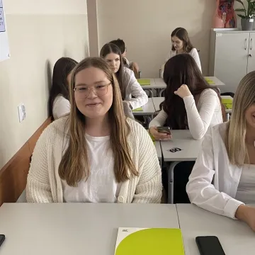 Uczniowie z powiatu radomszczańskiego zmierzyli się z twórczością Wisławy Szymborskiej w I LO w Radomsku