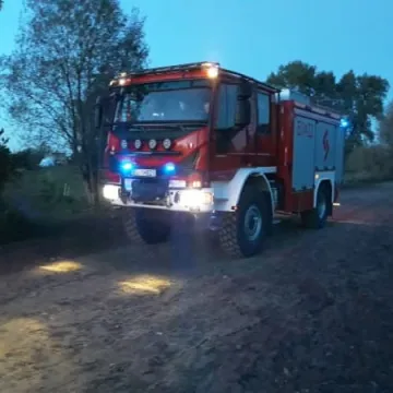 Spłonął samochód