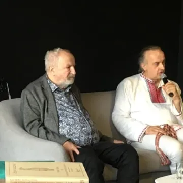 Spotkanie z Jerzym Przybyłem na finisażu wystawy „Rok Słowiański”