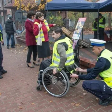 Promowali bezpieczeństwo na drogach