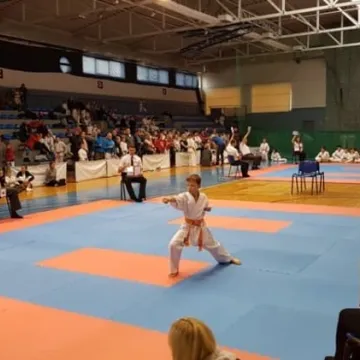 „Karate Kid” w Wołowie – cztery medale dla Akademii Karate Kyokushin Radomsko