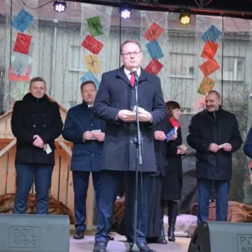 Miejska wigilia na placu 3 Maja