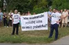 Protest przy ul. Zgoda w Radomsku. Mieszkańcy mówią stanowcze NIE dla  punktu zbiórki odpadów!