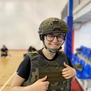 Uczniowie klas mundurowych z Radomska uczestniczyli w manewrach WOT