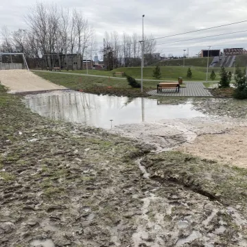 Na „Gliniankach” w Radomsku pełno wody