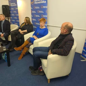 Parlamentarzyści PO gościli w Radomsku, w ramach cyklu „Tu jest przyszłość”