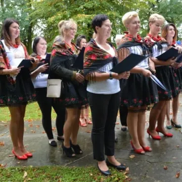 Dożynki w Niedośpielinie w gminie Wielgomłyny