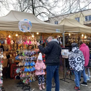 Plac 3 Maja w Radomsku zamienił się w świąteczne miasteczko