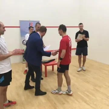 Turniej w squasha o Puchar Starosty Radomszczańskiego 
