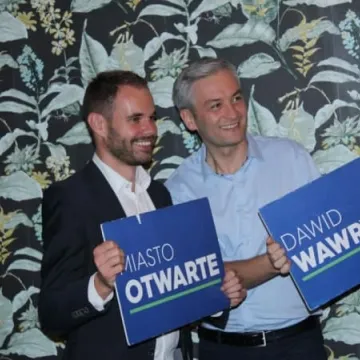 Robert Biedroń poparł Dawida Wawrykę