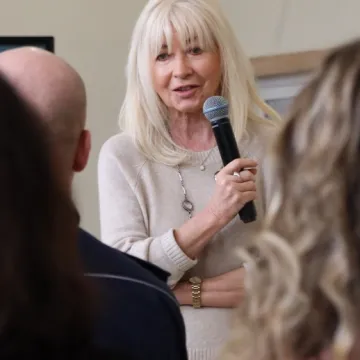 Wyjątkowe spotkanie w „Dziewiątce”. Gościem była sędzia Anna Maria Wesołowska