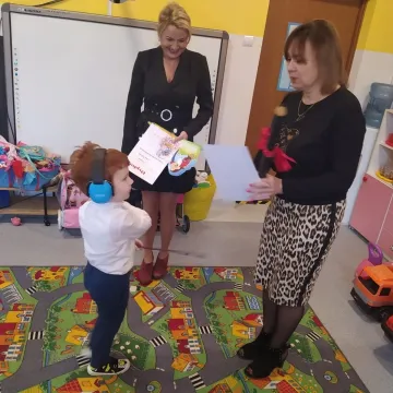 Pasowanie na przedszkolaka w PSP nr 8 w Radomsku