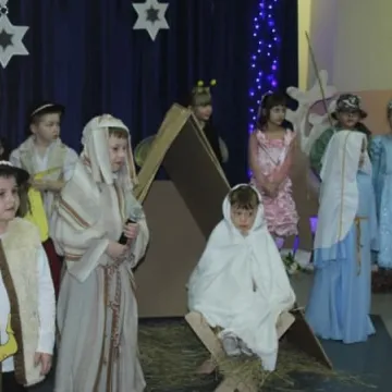 Jasełkowe przedstawienie