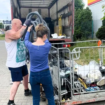 W Radomsku trwa finał mobilnej zbiórki elektroodpadów