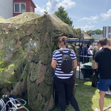 Symulacja wypadku i zarządzanie kryzysowe. Trening 9. Łódzkiej Brygady OT w Radomsku