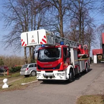 W Krępie spłonęła drewniana plebania