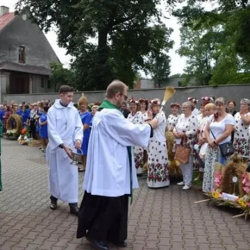 Parafialne święto plonów w Kamieńsku