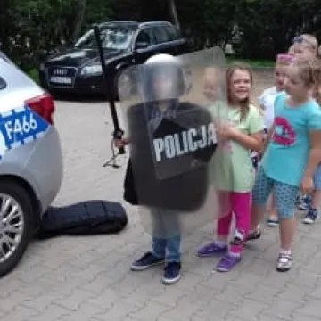 O wakacyjnym bezpieczeństwie z przedszkolakami 