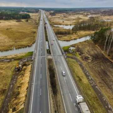 Budowa A1 z lotu ptaka: odcinek „D” Radomsko-granica województwa