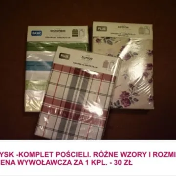 Gadżety przekazane na licytację WOŚP w Radomsku
