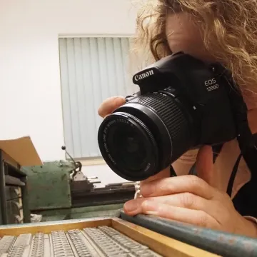 Foto Art na warsztatach w Muzeum Drukarstwa Rodziny Kamińskich