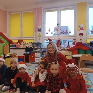 Święty Mikołaj w PSP nr 8 w Radomsku