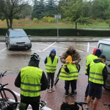 Deszcz nie przeszkodził rowerzystom