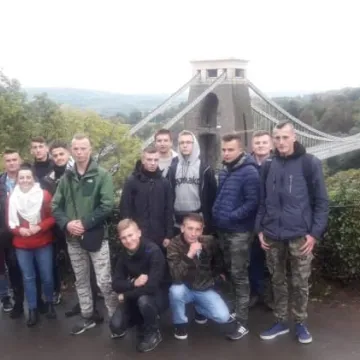 Uczniowie Mechanika na praktykach w Bristolu