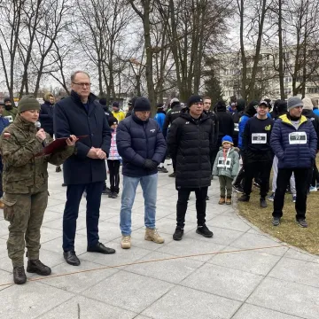 [WIDEO] Radomsko uczciło Żołnierzy Wyklętych biegiem Tropem Wilczym