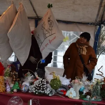 Miejska Wigilia na placu 3 Maja w Radomsku