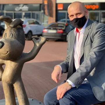 Można już się fotografować z Reksiem