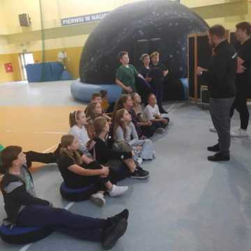 Planetobus odwiedził szkołę w Stobiecku Szlacheckim