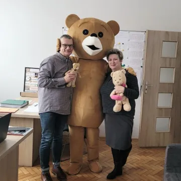 Pluszowe misie królowały w PSP nr 7 w Radomsku