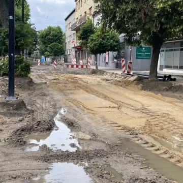 Jak postępują prace przy przebudowie ulicy Fabianiego?