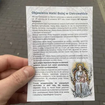 Obawy o środowisko i sanktuarium w Gietrzwałdzie. Protest przed Lidlem na ERA PARK-u